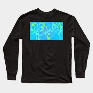 Tulip Inspired Pattern Long Sleeve T-Shirt